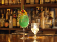 ウォッカ＆ブルーキュラソー